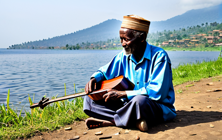르완다 민속 음악 레코드 - Traditional Rwandan Drummers**

"A group of Rwandan drummers, the *Abatimbo*, playing the *Ingoma* d...