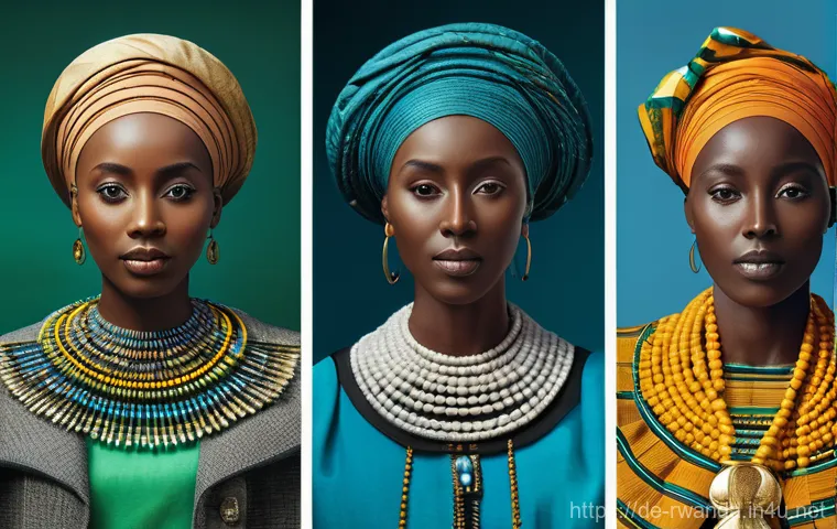 르완다에서의 창업 지원 - Here are three detailed image generation prompts based on the provided text about Rwanda's digital t...