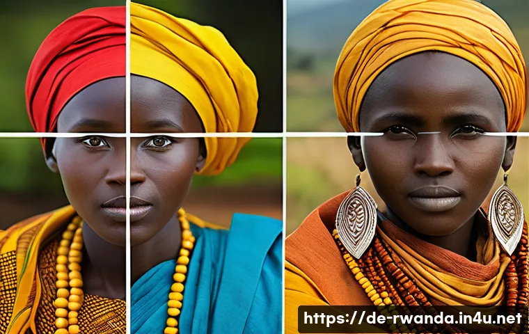 르완다 민속 음악 공연의 경제적 효과 - Here are three image generation prompts in English, detailing various aspects of Rwandan culture and...